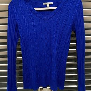 Royal blue sweater